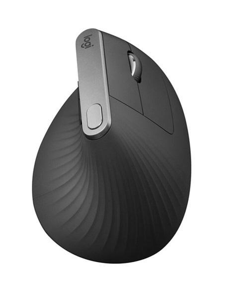 A Grade - Logitech MX Vertical Ergonomic Wireless Mouse in Graphite (NO DONGLE) - MSRP $99