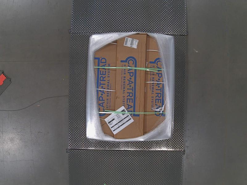 Flooring & Rugs - Cap A Tread Dusk Cherry 47" x 12.15" x 42.92 mm Vinyl Overlay Stair Tread - Est Retail $1,350- 1plt