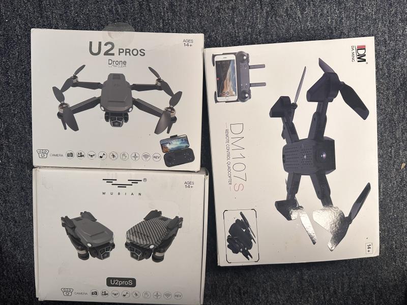 Drone, TWS Earbuds, Smart Watch, Smart Cam MSRP $2600+