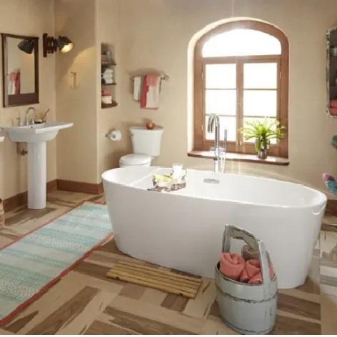 American Standard 2765034.020 Soaking Bathtub - MSRP $2,099