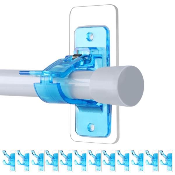 Home Improvement - Antimbee Curtain Rod Holders, Oxdigi Peel & Stick Wallpaper, MroMax Padlock - MSRP $1,001