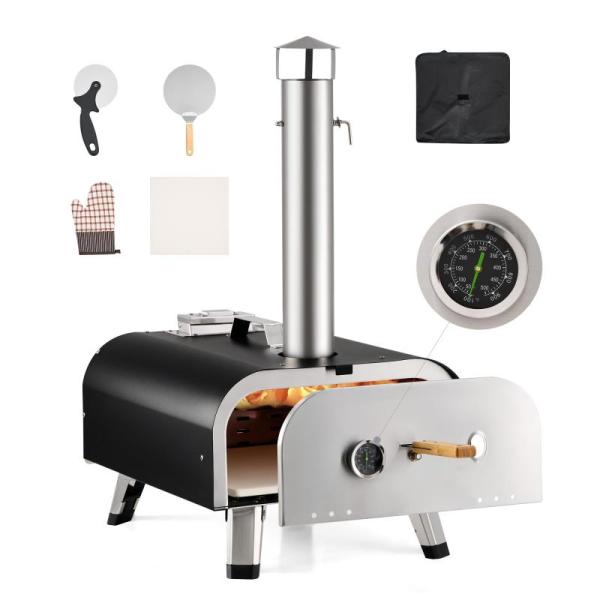 Lawn & Garden - CO-Z Portable Wood Pellet Pizza Oven, PETKAO 7524 Grill Grates, Jotesnew 69"L Storage Bin - MSRP $4,088