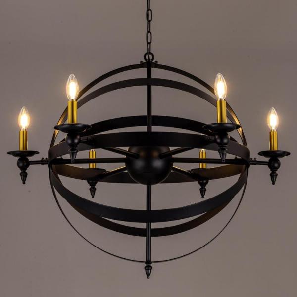 Home Improvement - MOTCTQVD Ceiling Fans with Lights, illus illumination 4-Lights Gold Chandelier - MSRP $26,624