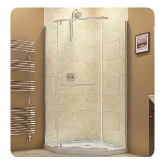 DreamLine Prism 34 1/8 by 34 1/8 Frameless Pivot Shower Enclosure - MSRP $809
