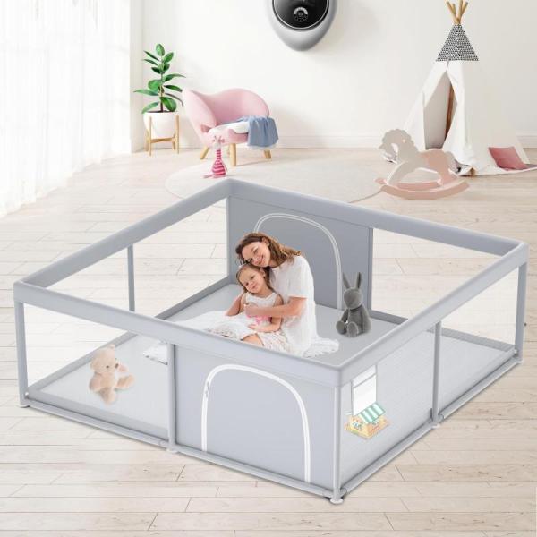 XVISHX 79''x79'' XL Baby Playpen - MSRP $129