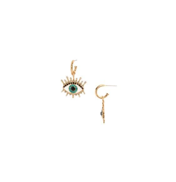 Jewelry - Kurt Geiger London Evil Eye Huggie Earrings, BaubleBar, Nadri, Ettika, Argento Vivo - Original MSRP $3,376