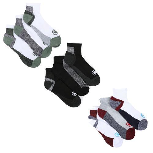 180 Pairs Of Men Quarter Cushion Athletic Socks