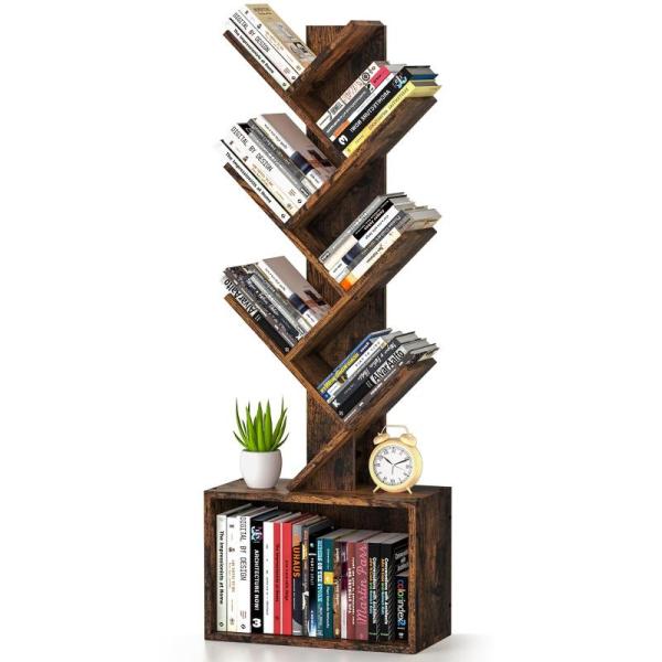 Furniture - Art-Giftree Tree Bookshelf, Amoami Runner Rug, Kitchen Storage Cart - MSRP $3,511