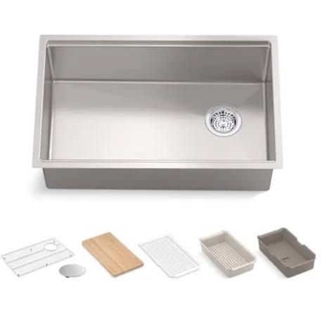 Kohler K-33660-PC-NA - Kitchen Sink - MSRP $936