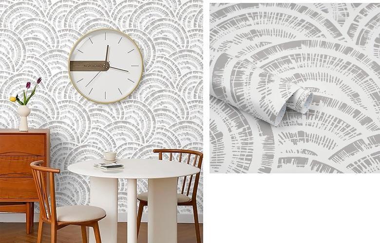 Home Improvement - Kitico Peel and Stick Wallpaper, QIJNRHW Artificial Flower Lamps - MSRP $1,870