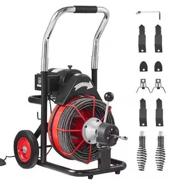 Plumbing - VEVOR Electric Drain Auger, Glacier Bay, Croydex, HOMLUX, KeonJinn, Panasonic, GLSLAND - Est Retail $2,375