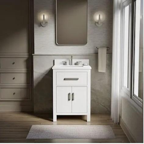 Kohler K-40637-BD1-AGA Single Basin Vanity Set - MSRP $859