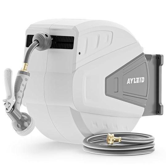 Ayleid Retractable Garden Hose Reel, Vevor Pool Pump, Deekuiwi Portable Dog Crate - MSRP $2,009