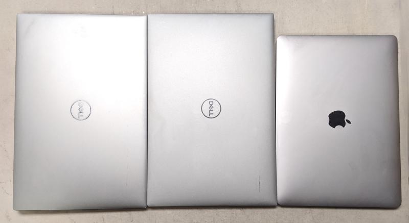 Apple MacBook Pro, Dell Precision 5550, & 5560, 7 Units, MSRP $12,500