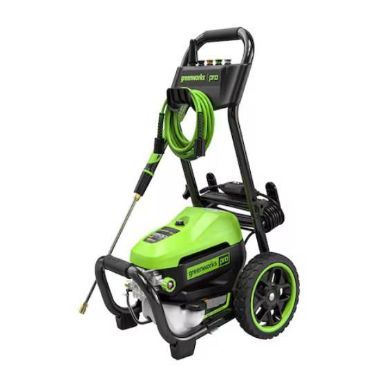 Greenworks Pressure Washer, Barrington 5-Light Linear Pendant, Allen & Roth Area Rug - MSRP $3,593