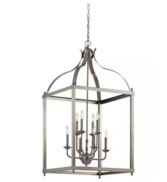 Lighting & Electrical - Kichler Larkin 8-Light Pendant, FANNEHONNE, SILJOY, ZSMIHDOH, HDC, Metalux - Est Retail $2,771