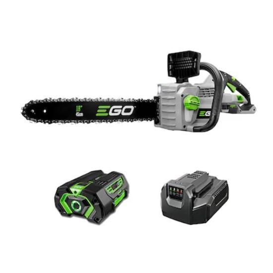EGO Power+ 56V Chainsaw, Rill Tub & Shower Faucet, Craftsman Backpack Sprayer - MSRP $3,956