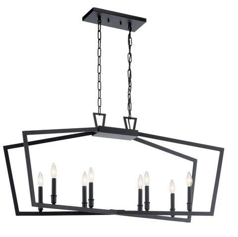 Kichler 43494BK Candle Chandelier - MSRP $719