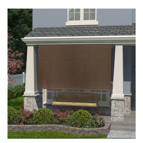 Window Decor - Coolaroo Exterior Shades, HDC Curtain Rods - Est Retail $1,856- 1plt