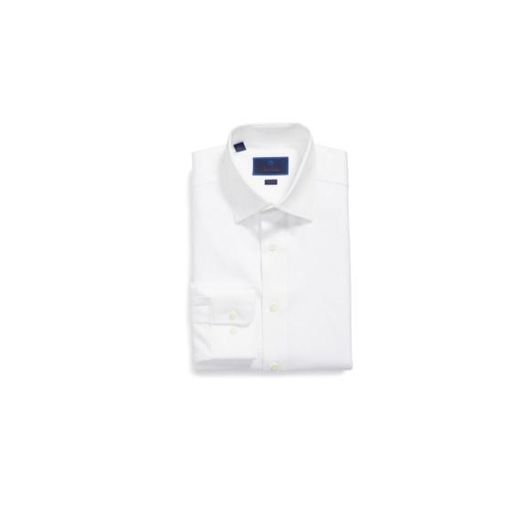 Apparel - David Donahue Trim Fit Royal Oxford Dress Shirt, Bonobos Pants, Elwood, TravisMathew - Original MSRP $2,204