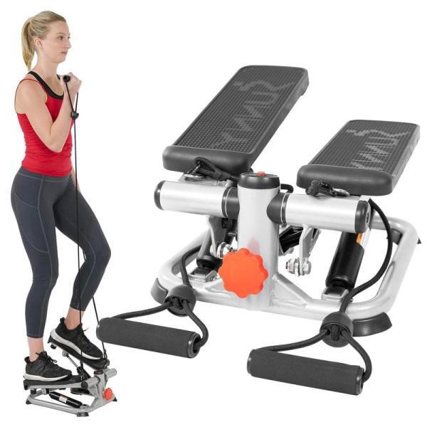 Sports - Sunny Health & Fitness 2-in-1 Mini Stair Stepper, Yes4All EVA Interlocking Mats - MSRP $5,342