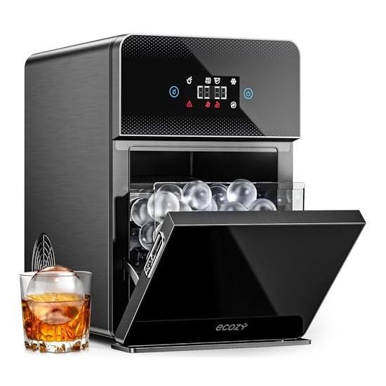 Ecozy Clear Ice Ball Maker, Colamy Barstools Set of 4, Shintenchi Wicker Egg Chair - MSRP $3,139