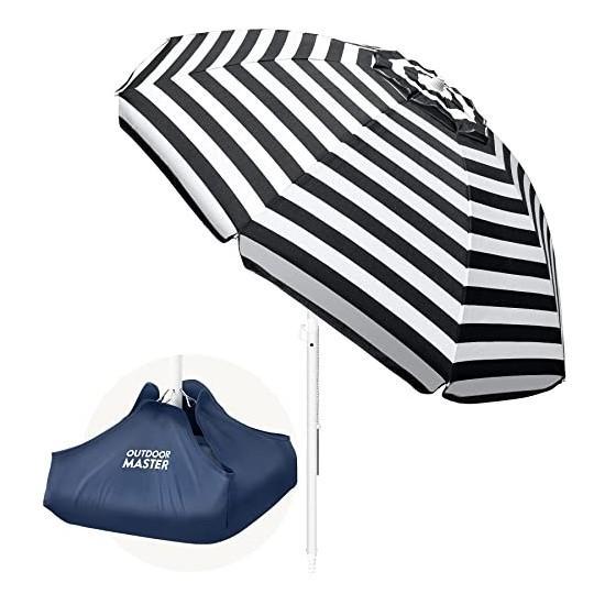 OutdoorMaster Beach Umbrella, Parsons Dining Chair, Aluminum Shed Ramps - MSRP $2,631