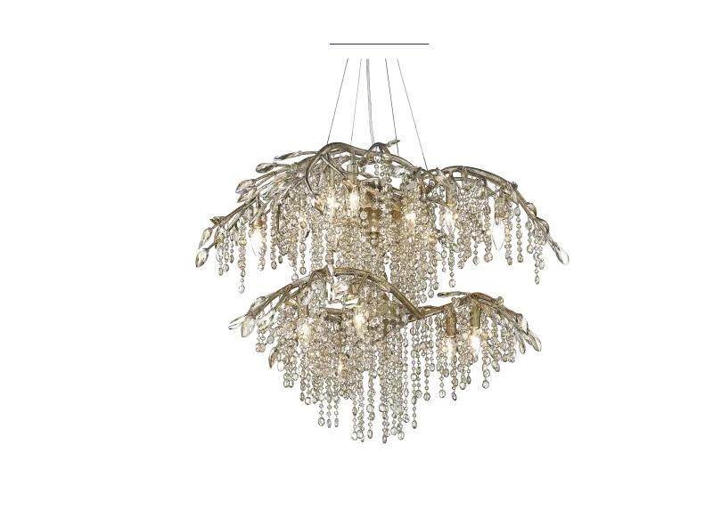 Golden Lighting 9903-18 MG Chandelier - MSRP $4,399