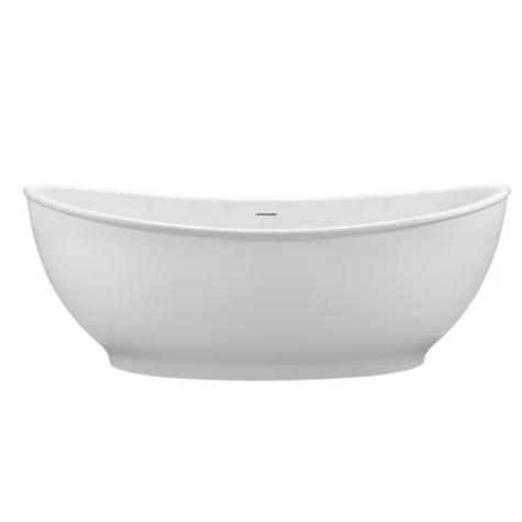 Plumbing - MTI Baths S500-WH-GL - Soaking Tub - MSRP $5,122