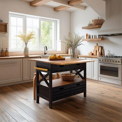 TRUCKLOAD - Furniture - Clio Kitchen Island, Laroche Nightstand, Bennett Barrel Chair, Stratum Dresser - MSRP $34,652