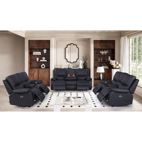 TRUCKLOAD - Furniture - Aspelare Leather Living Room Set, Ammerman Dining Table, Bennett Barrel Chair - MSRP $37,251