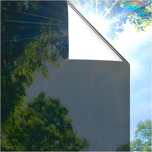 Coavas One Way Privacy Window Film, Sun Blocking Reflective - MSRP $31