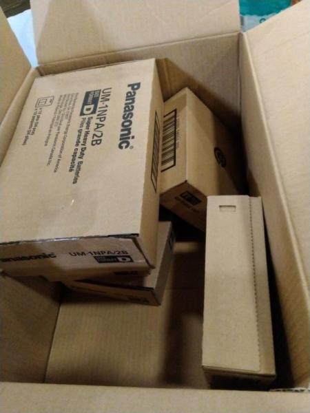 Home - Panasonic UM-1NPA/2B D Batteries 2PK Heavy Duty - MSRP $2,518