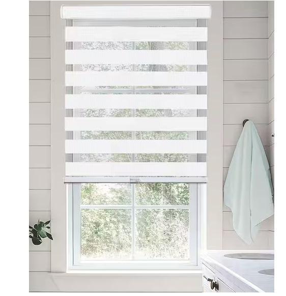 Window Decor - Chicology Basic Arctic Cordless Roller Shades, HDC, Perfect Lift Window Treatment - Est Retail $2,604