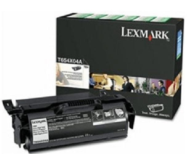 New - Lexmark T654X80G Extra High Yield Black Toner Cartridges - MSRP $1,550