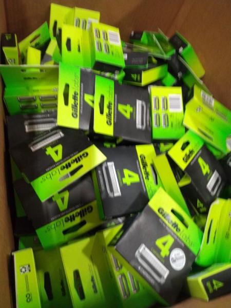 Health & Beauty - Gillette Razor Blade Refills - MSRP $2,498