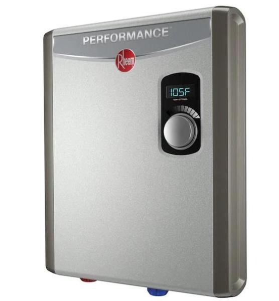Plumbing - Rheem, Pfister, BWE, Kohler, Delta, ScaleBlaster, MOEN, RYOBI, RIDGID, American Standard -Est Retail $13,946