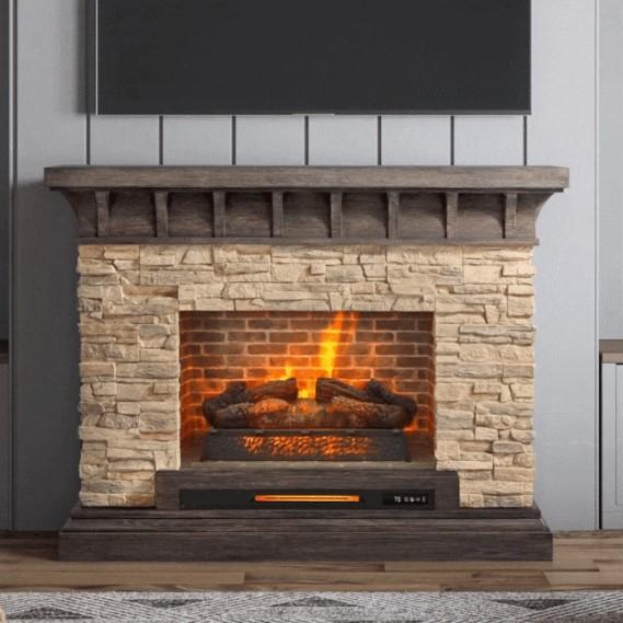 Sedona Free Standing Flat Wall Electric Fireplace, Craftsman Rolling Tool Cabinet, Kobalt Tool Cabinet - MSRP $3,974