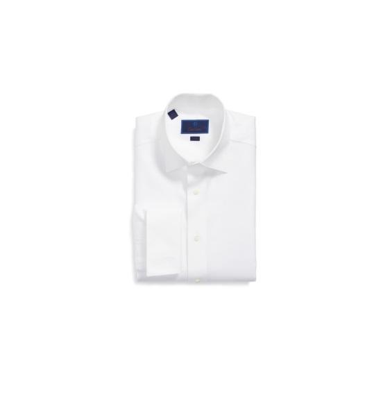 Apparel- David Donahue Trim Fit Cotton Dobby Weave Dress Shirt, Vince, Calvin Klein, Mack Weldon - Original MSRP $1,811