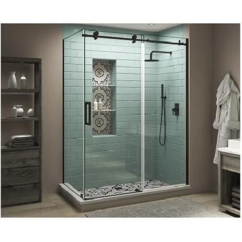 Aston SEN984EZ.UC-MB-483280-L Frameless Shower Enclosure - MSRP $1,499