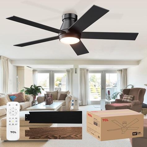 Home Improvement - TCL 52" Ceiling Fan with Lights, Pull out Cabinet Organizer - MSRP $3,101