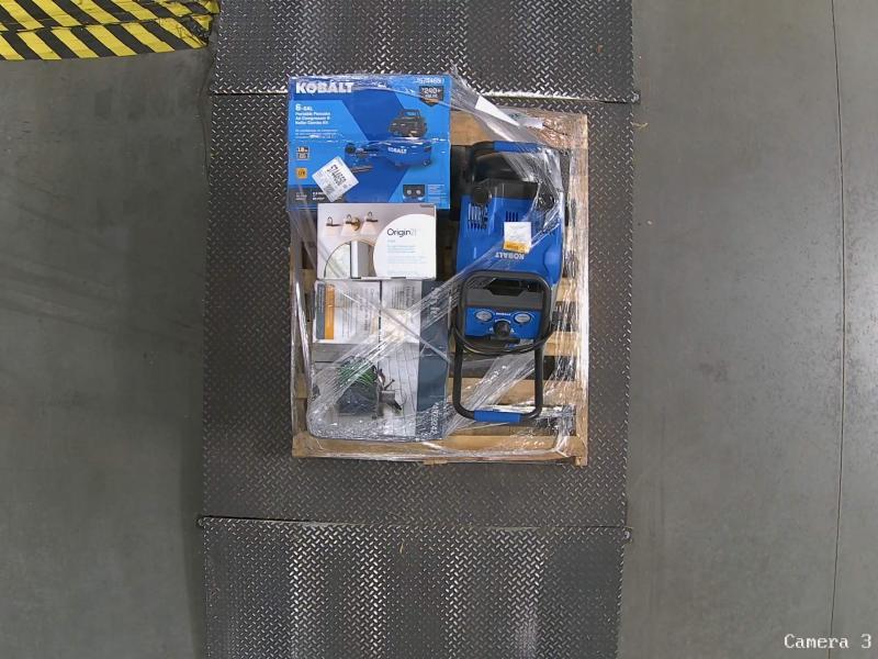 DELTA Contractor Saws Table, Haunted Living 12ft Nightwalker, Allen+Roth Area Rug, Kobalt Air Compressor - MSRP $3,804