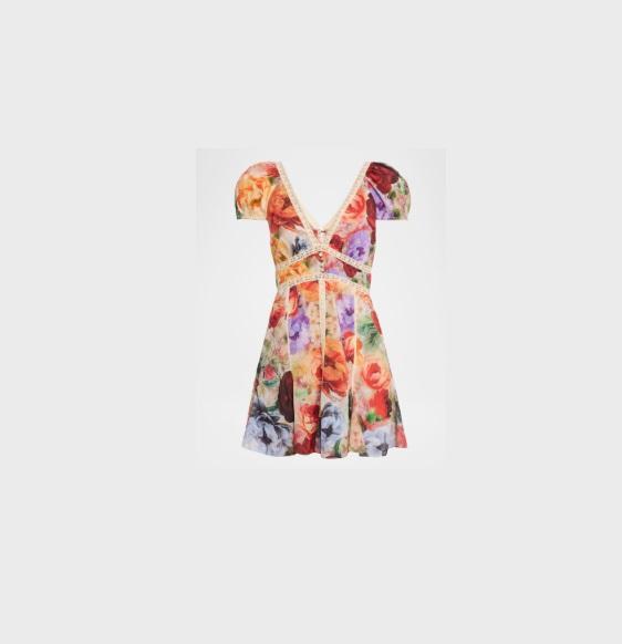 Apparel- Alice & Olivia Lara Deep Mini Dress, Farm Rio, Free People, Wacoal, Ralph Lauren, Elomi - Original MSRP $1,840