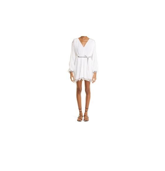 Apparel- lemlem Habiba Belted Long Sleeve Dress, La Blanca Standard Long Sleeve Paddlesuit, Andie -Original MSRP $2,500