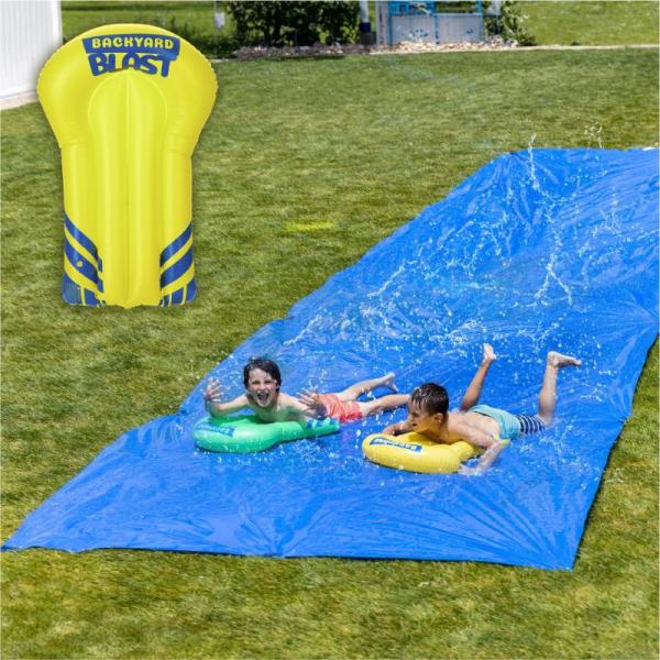 Backyard Blast Water Slide, Noard Circuit Breakers, Cle-Line Jobber Drill - MSRP $1,641