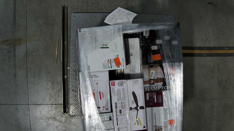 Lighting & Electrical - Hunter Southcrest 6-Light Candlestick Chandelier, HDC, HALO, Metalux - Est Retail $3,257