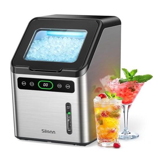 Silonn Nugget Ice Maker, Soalmost 12x15 Area Rug, Yakmax Shade Sail Poles - MSRP $3,172