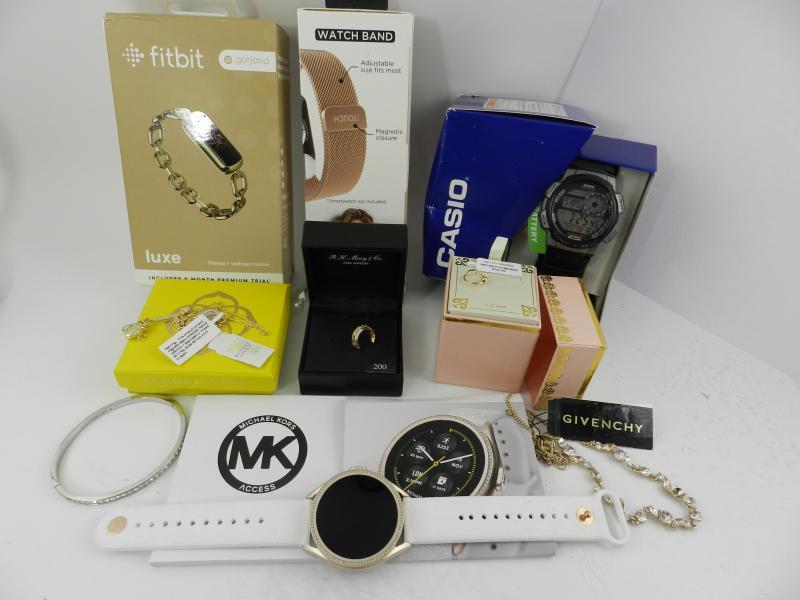 Major Department Jewelry Lot-14K gold,10K Gold,Givenchy,Michael Kors