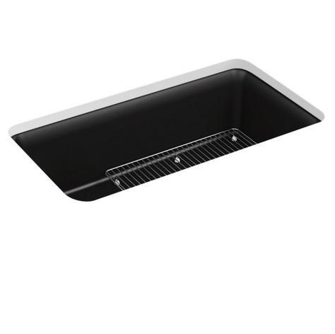 Kohler K-8206-CM1 Single Bowl Neoroc Granite Composite Kitchen Sink - MSRP $550