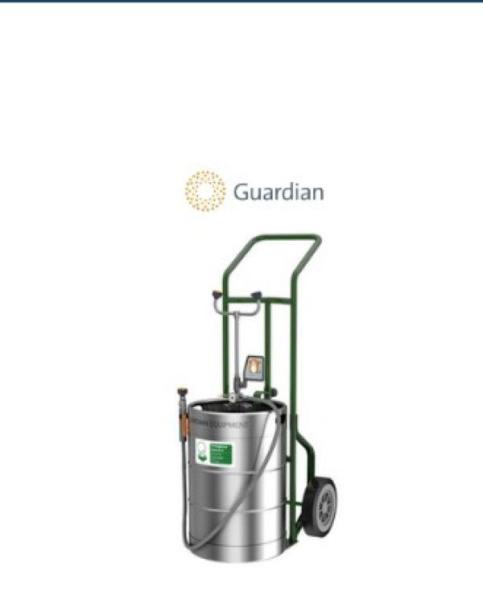 Guardian Portable Eye Wash Station - MSRP $2,500